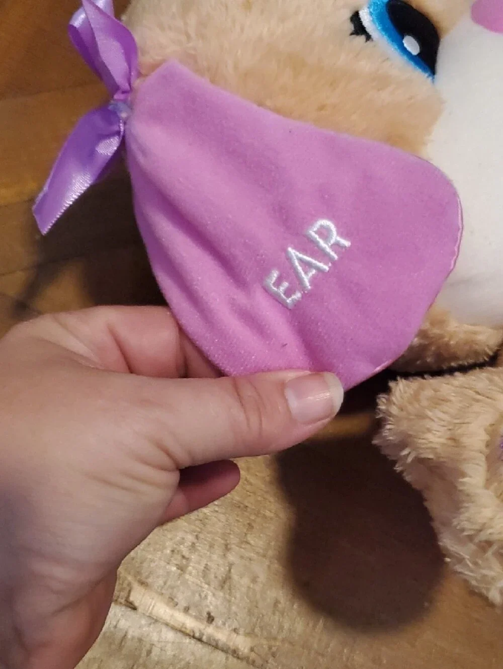 Fisher-Price Pink, Blue and Yellow Plush Interactive Puppy